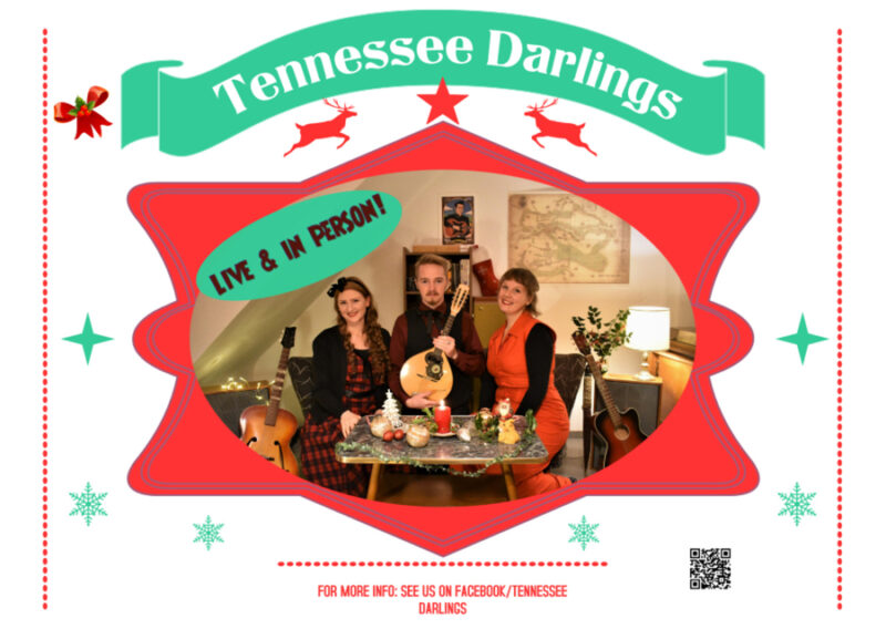 Weihnachtsgruß der Tennessee Darlings